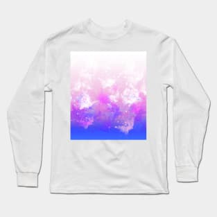 Ombre Painterly Galaxies Long Sleeve T-Shirt